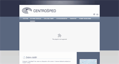Desktop Screenshot of centrospedbole.co.rs